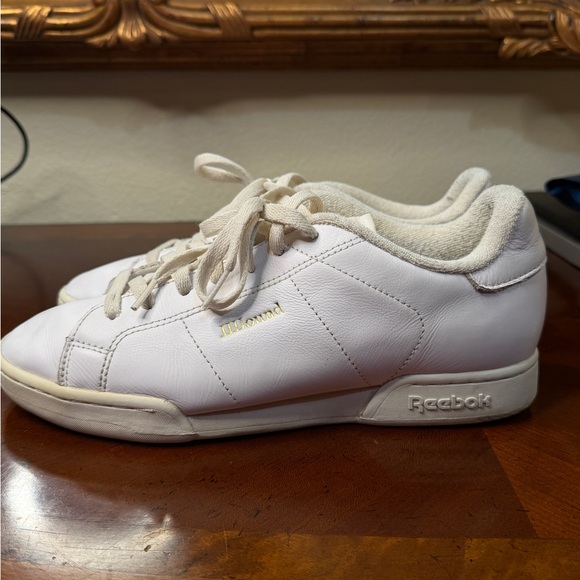 jjjound X Reebok White Leather Sneakers with Beige Laces main image 8